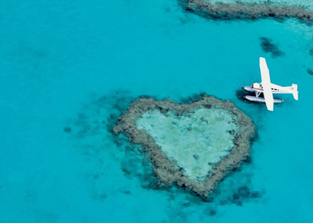 whitsundays heart island picture
