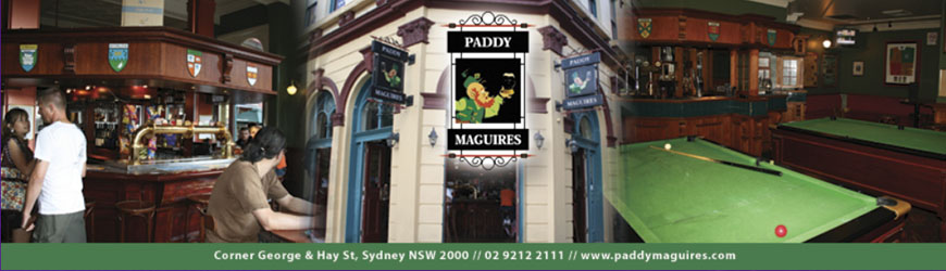 picture of the inside of the paddy maguires