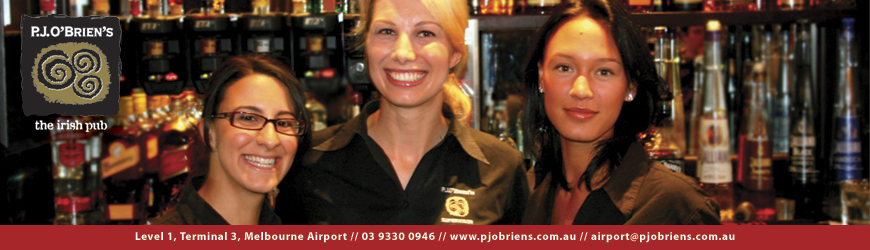 picture of the inside of the pj o' brien' s melbourne airport