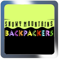 snowymountains snowy mountains backpackers logo