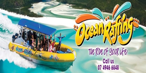 Queensland sea rafting