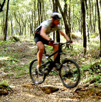 mountain biking