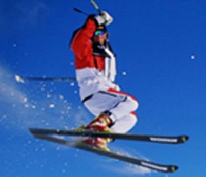 skiing