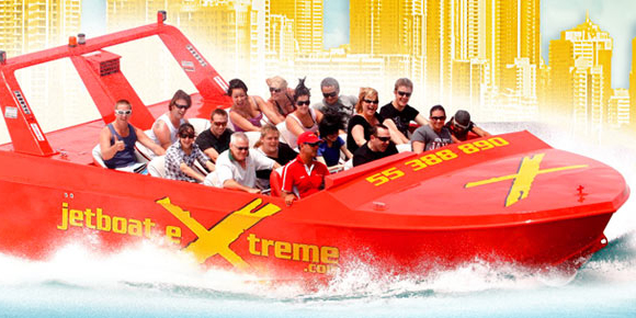Adventure Tours in Gold Coast Queensland - Jet Boating.