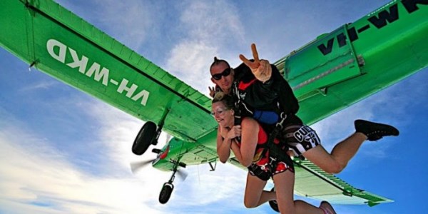 Adventure Tours in Cairns North Queensland - Tandem Skydiving