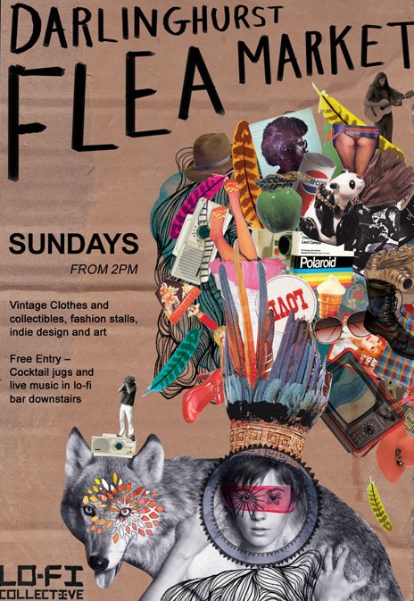 darlinghurst markets What's on in Sydney New South Wales - Darlinghurst Flea Market