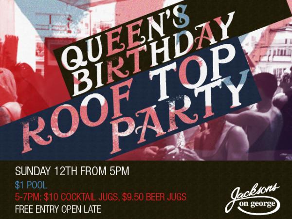 What's on in Sydney New South Wales - Rooftop Party