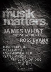 musik matters 23rd december