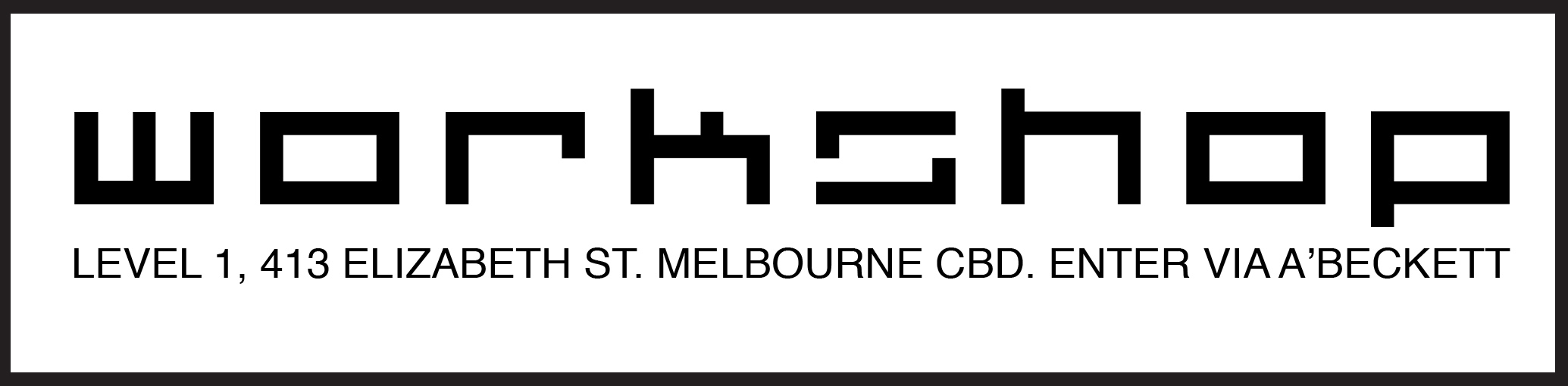 the workshop bar logo