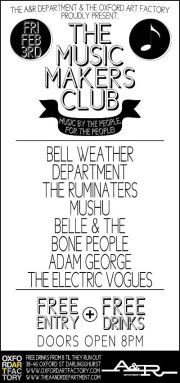 Music Makers Club - 3rd Feb