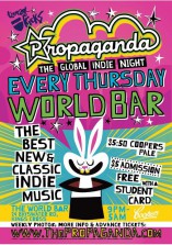 This Week at The World Bar: 9th - 15th Jan