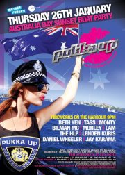 Pukka-Up Australia Day Boat Party - 26th Jan