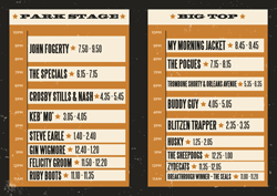 Bluesnroots line up