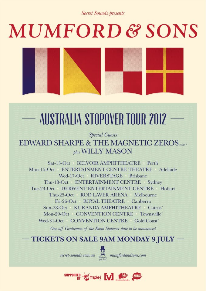 tumblr_m6ausl72ac1rwe7z2o1_1280 Mumford & Sons Announce Australia 'Stopover' Tour