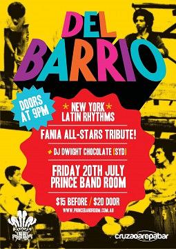 Del Barrio At Prince Bandroom