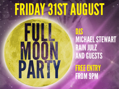Full Moon Party at Lunacy at Luna Lounge