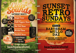 Weekends at the Beach Palace Sydney In September