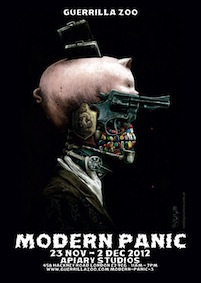 Modern Panic III- Curated by James Elphick of Guerrilla Zoo