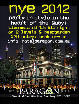 New Years Eve 2012 At The Paragon Hotel