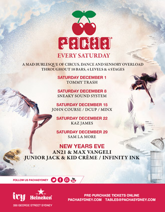 pacha What’s On At Pacha This December!