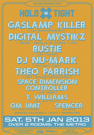 gaslanp killer Niche Productions Presents Hold Tight- Saturday 5th January 2013