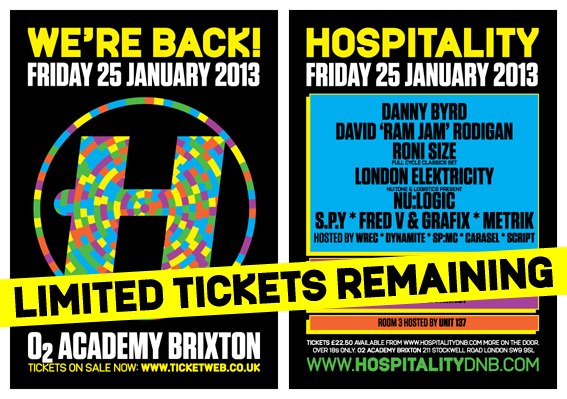 hospitalitybrixton25.1.13 Hospitality Brixton 25th Jan
