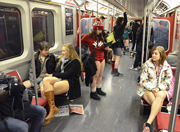 No Pants Tube/Subway Ride Sunday 13th January 2013