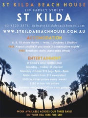 stkildabeachhousead st kilda beach house