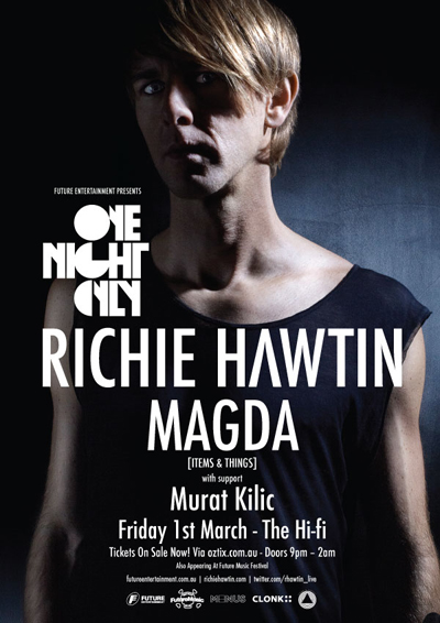 Richie Hawtin and Magda