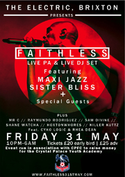 Win Tickets to Faithless Brixton