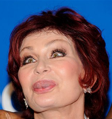 Sharon O stupid face Sharon Osbourne Caught On Camera Saying She Loves Tulisa’s Arrest
