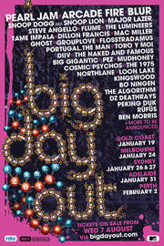 BDO2014_WEB-POSTER-EDM Big Day Out Line-up poster