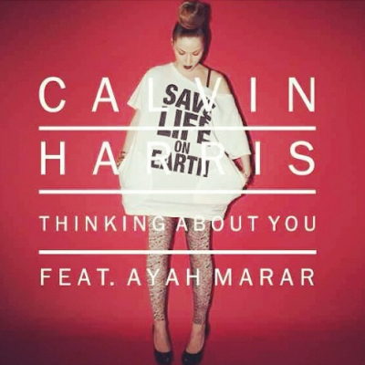 calvin harris and ayah marar thinking about you cover