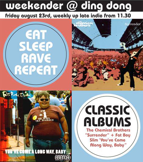 Weekender at Ding Dong Lounge, Melbourne on Friday 23 August 2013 poster