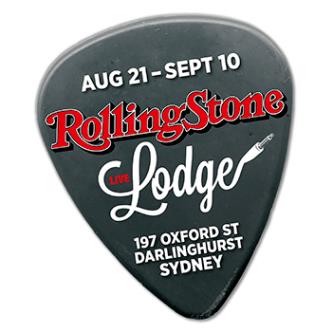 Rolling Stone Live Lodge, Sydney logo