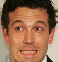 Ben Affleck silly stupid face