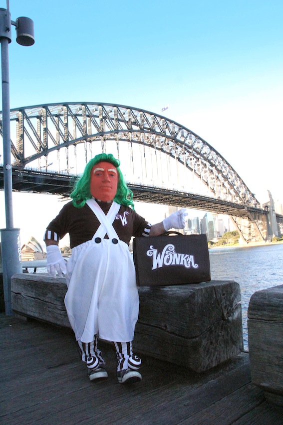 Oompa Loompa Sydney Harbour Bridge
