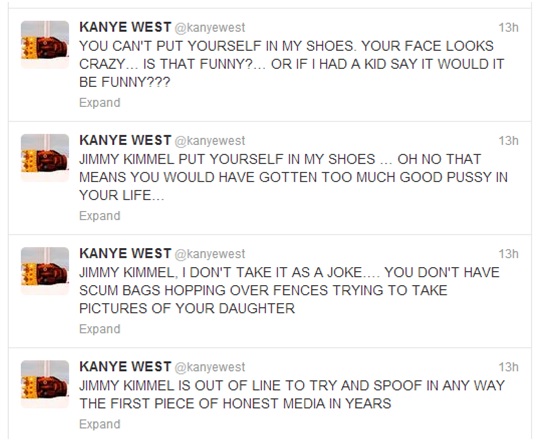 Kanye Jimmy Kimmel