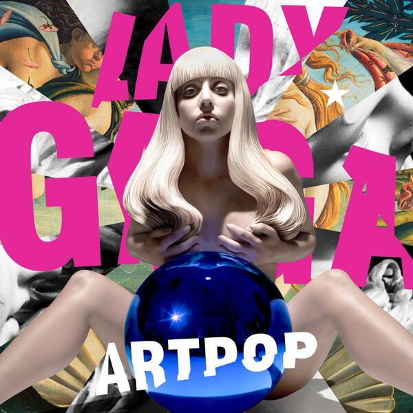 Lady Gaga Artpop cover artwork
