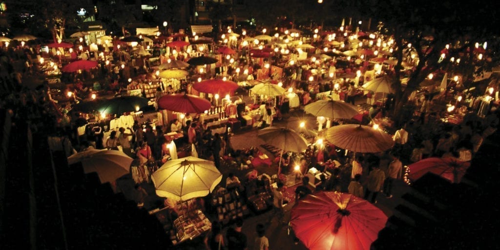 Chiang Mai Night Market Thailand