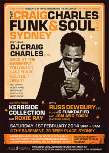 Craig Charles The Basement Poster