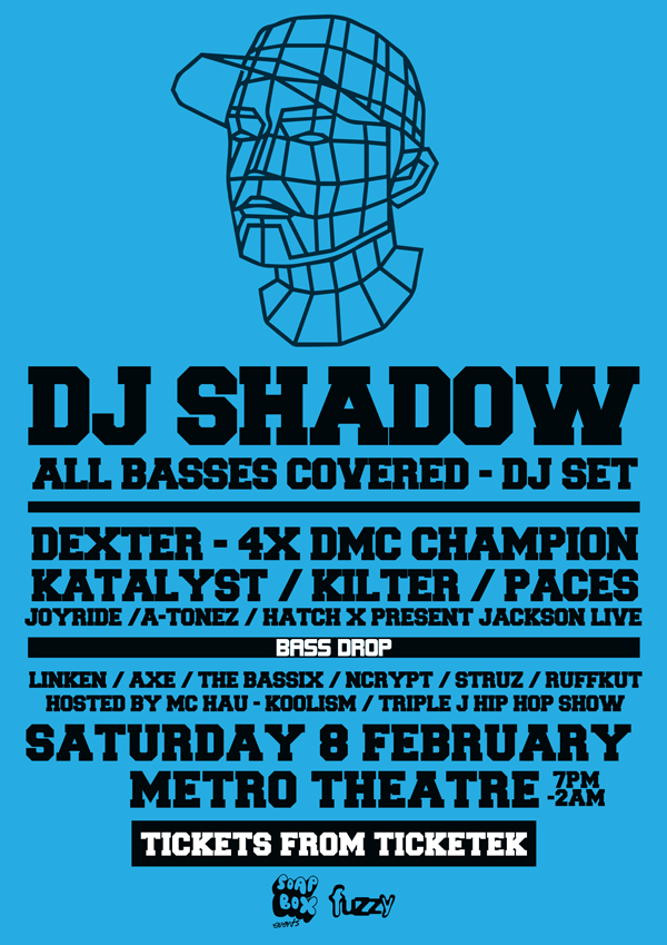 DJ Shadow Metro Theatre Sydney