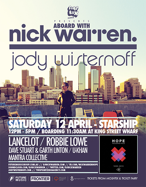 Aboard With Nick Warren and Jody Wisternoff Advert
