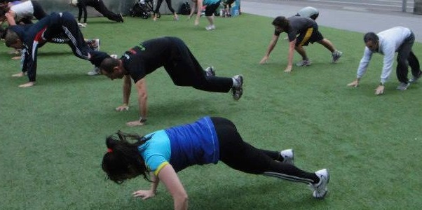 Free Fit Free Fitness at Fed Sq