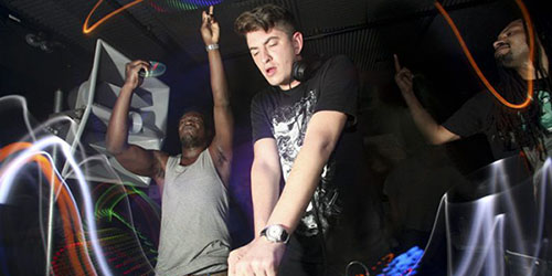 Skream and Benga DJ set Interview Image