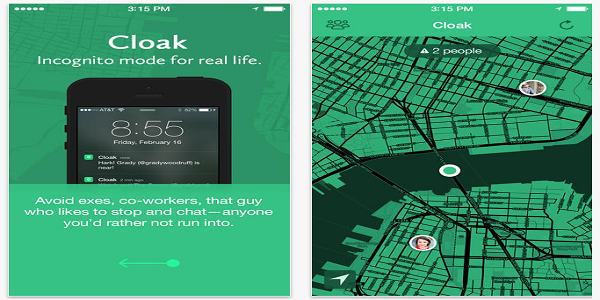 Cloak App 'Anti-Social' App