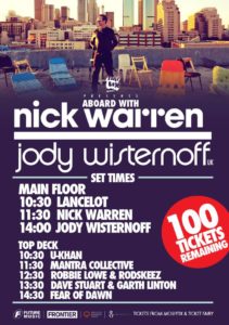 Aboard With Jody Wisternoff and Nick Warren Boat Party