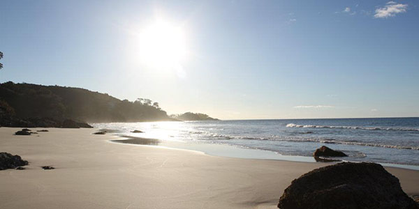 Moreton Island Beach on Moreton Island
