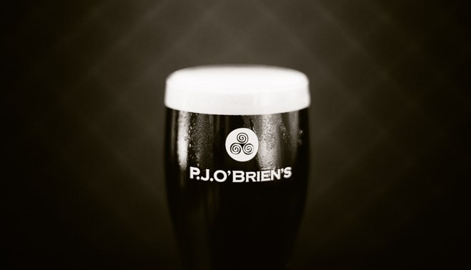 trip to ireland with PJ O'Brien's