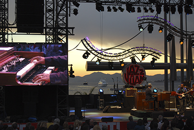 Booker T performing at Jazz a Juan 2014